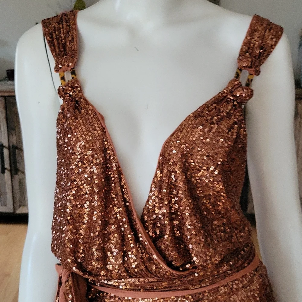 Free People Zuri Sequin set